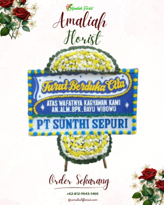 Papan Bunga Duka di Bumi Sari