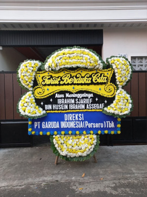 Papan Bunga Duka di Bumi Sari